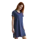 Damska koszula nocna Triumph Nightdresses NDK 08 X w kolorze granatowym z krótkim rękawem